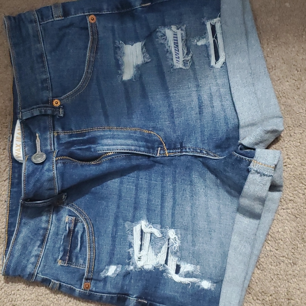 Juniors jean shorts